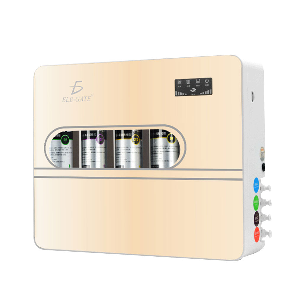 Purificador eléctrico de agua de 4 etapas con luz UV